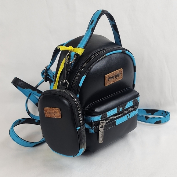 Wrangler Black and Blue Mini Backpack main image 6